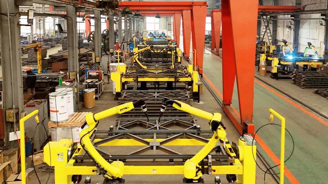 Jiangsu Zhonghai Bridge Equipment Co.,LTD manufacturer production line