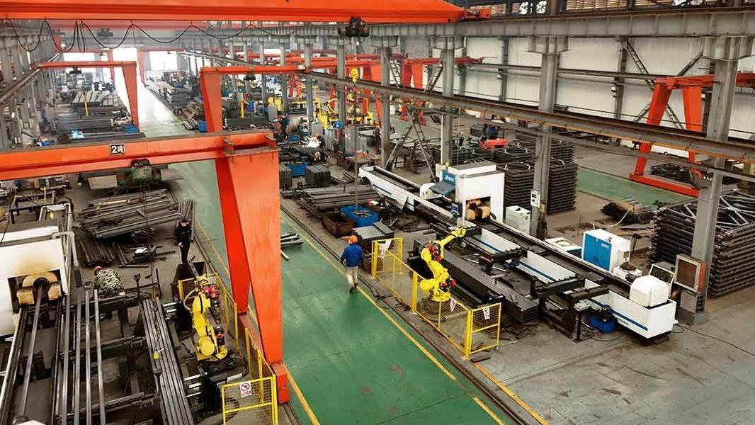 Jiangsu Zhonghai Bridge Equipment Co.,LTD manufacturer production line