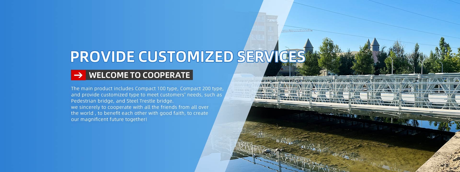 calidad Puente de Bailey fábrica