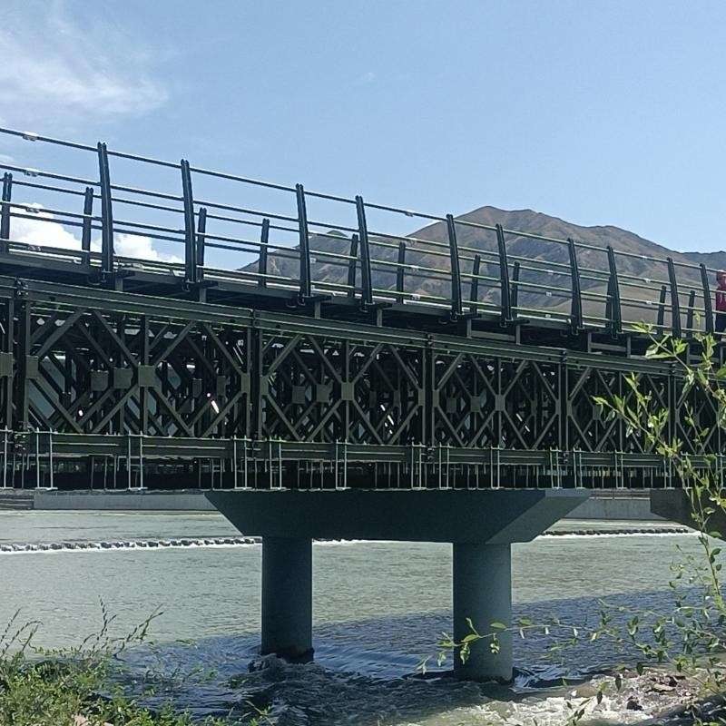 Bridge Feature Panel Construction Equipment Modular Panel Bridges Compact TSR Structure Video