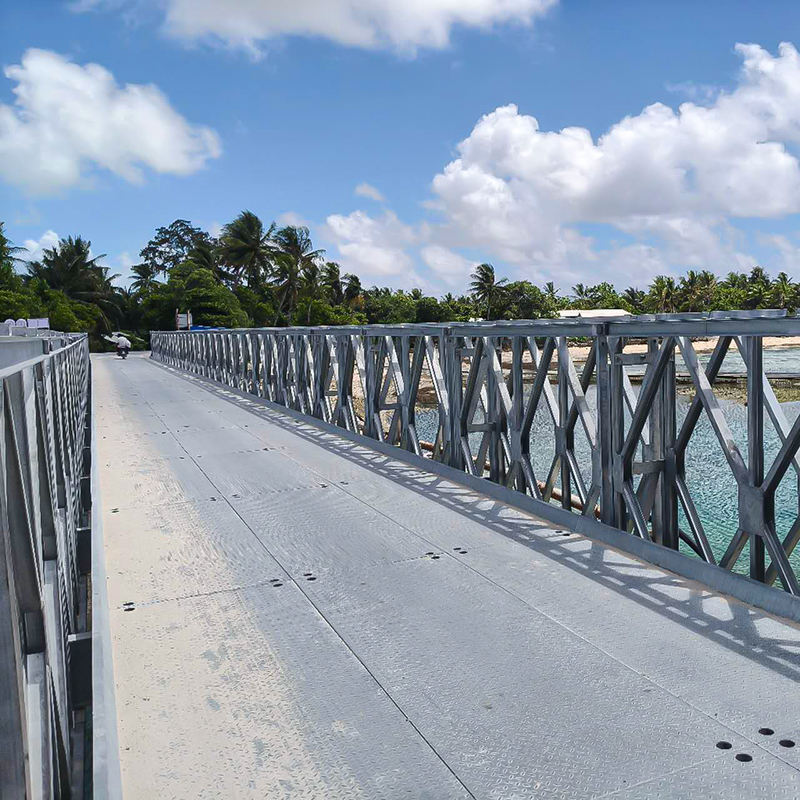 Famous Rigid Frame Bridge Temporary Modular Bridge / Rigid Frame Truss Bridges Galvanized