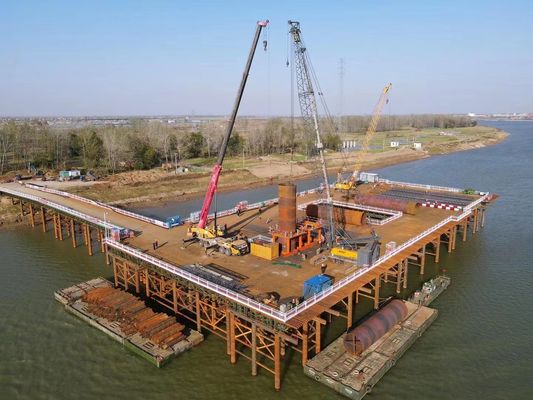 Standard Or Customized Trestle Bridge Bailey Bridge Low Maintenance