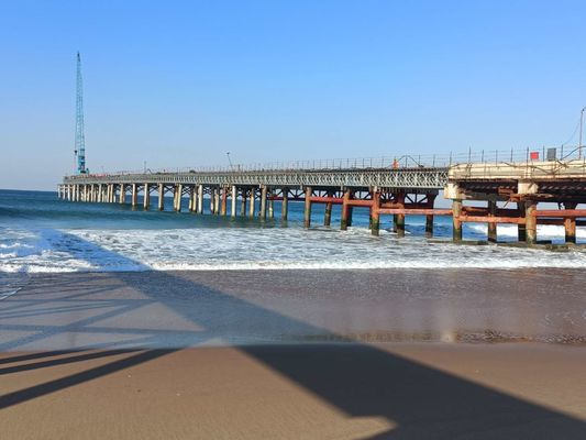 Modular Steel Bridge Pedestrian Bailey Bridge Corrosion Resistance