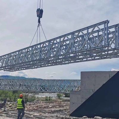 Steel Structure Trestle Prefabricated Trail Bridge Highway Steel Bridge
