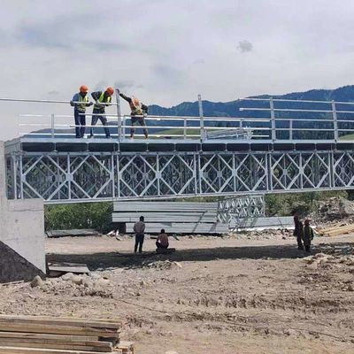 4.2m 7.35m 10.5m Modular Steel Bridges Steel Pedestrian Bridge For Sale