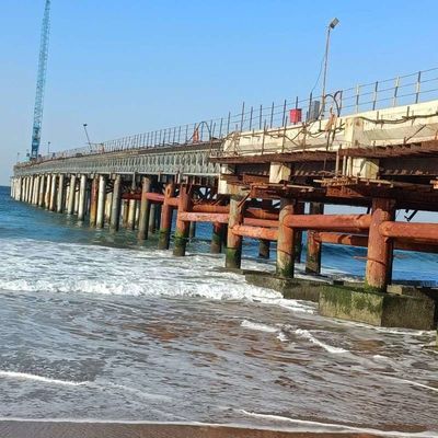 ASTM GB Steel Emergency Bridge / steel Structure Bridge Traditional Style