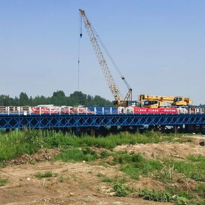 4.2m Railway Steel Bridge For Sale Corrosion Resistance Steel Truss Bridge