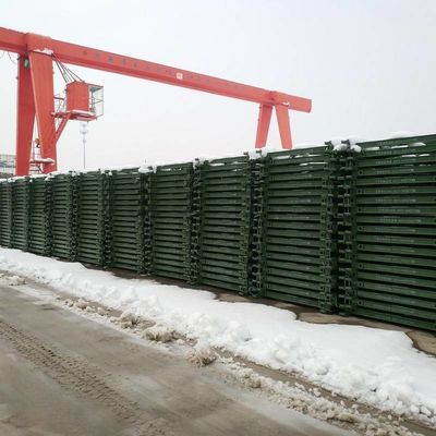 Galvanized Modular Steel Bridge Galvanized Steel Frame Bridge 3.15m 4.2m 7.35m 10.5m