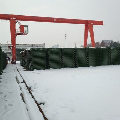 Constrcution Steel Bridge Temporary Steel Truss Bridge Steel Deck / Concrete Deck
