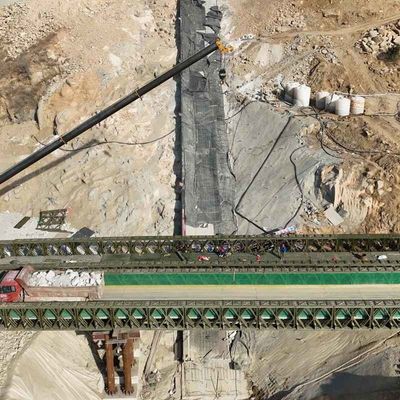 Durable Prefabricated Bridge Q235 Modular Portable Steel Bridge