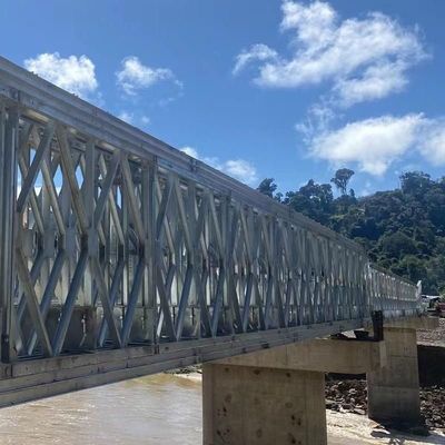 Customized Prefabricated Bridge Galvanized Steel Temporary Foot Bridge