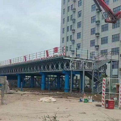 Prefabricated Steel 321 Bailey Bridge  Modern Steel Bridge portability