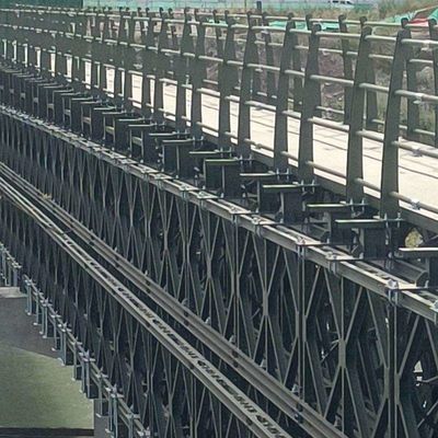 TSR Temporary Emergency Mabey Panel Bridges Galvanized Truss Bridge