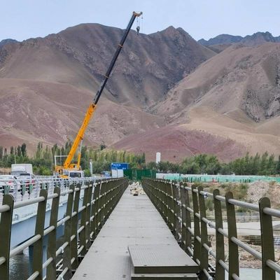 Hot Dip Galvanized Panel Bridge Galvanized For Bailry Bridge