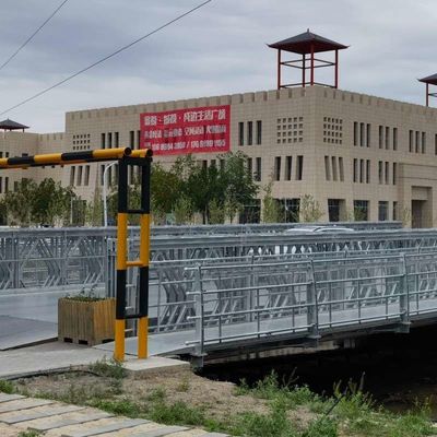 Puente Bailey de nuevo tipo con precio de fábrica Q345-Q460C de doble carril 7.35m