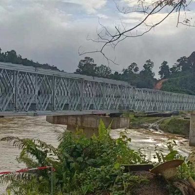 CB100 Puente Bailey de acero Ancho 3,15m 3,6m 4,2m 7,35m 10,5m