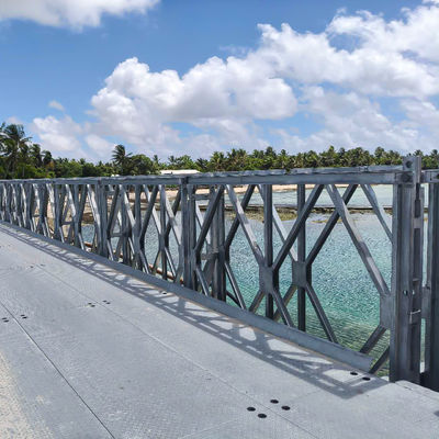 Galvanized Railway Steel Bridge / Portable Aluminum Bridge for Sale