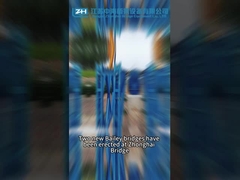 Fast Delivery Bailey Bridge / Used Bailey Bridges For Sale Adjustable